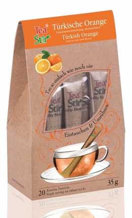 Türkischer Orangentee | 20 umweltfreundliche Teesticks